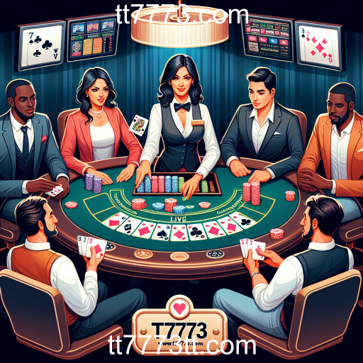 A Experiência Imersiva do Cassino Ao Vivo no tt7773.com